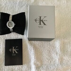 Calvin Klein Silver stainless steel